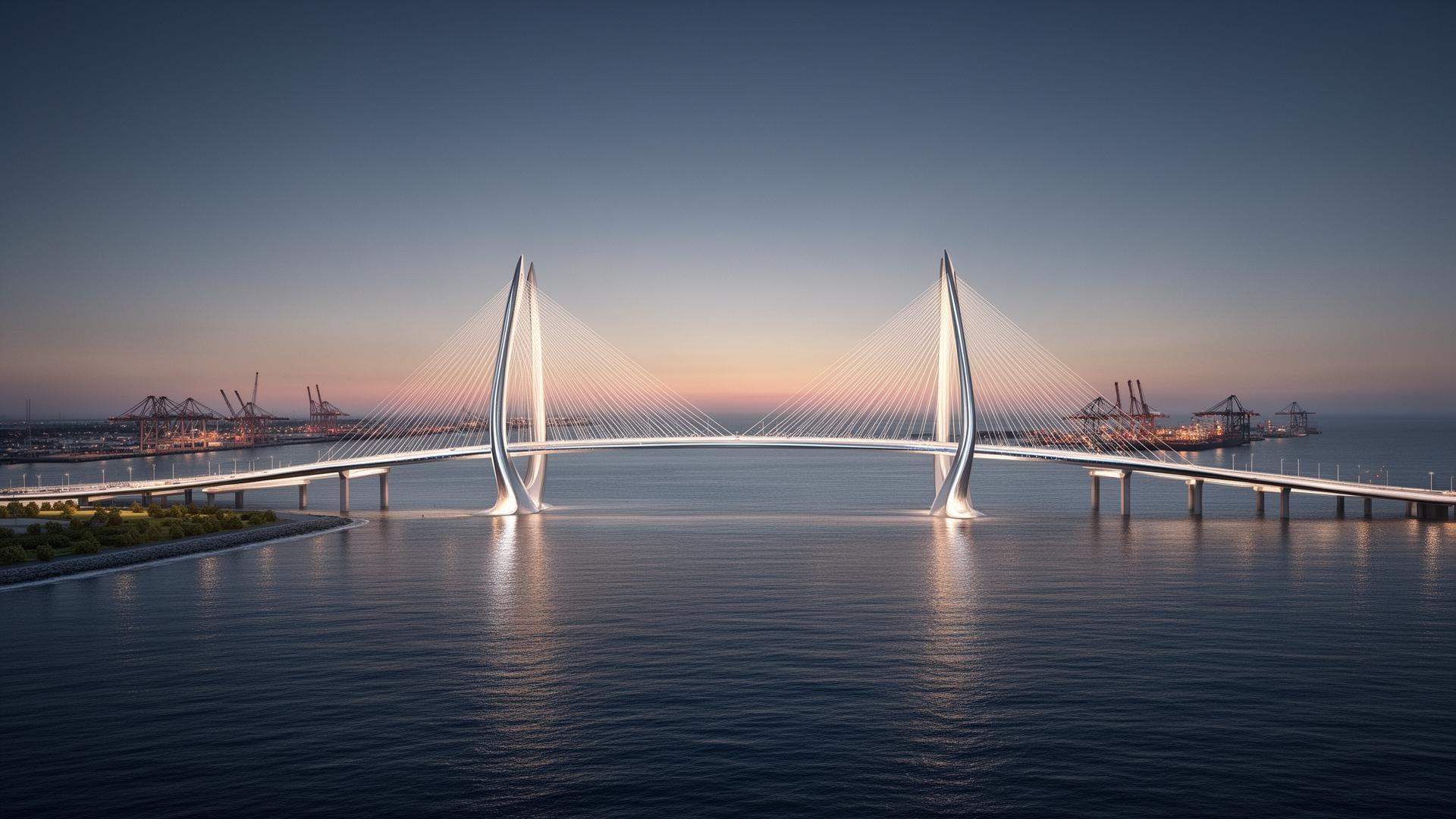 Gulf of America Gateway bridge rendering